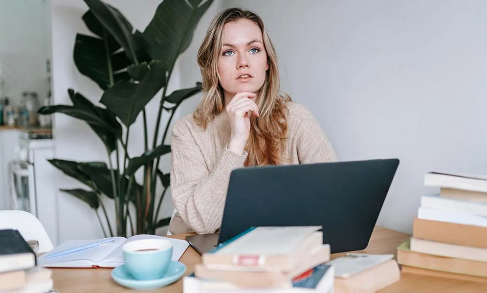 Overlapping paper circles in warm light